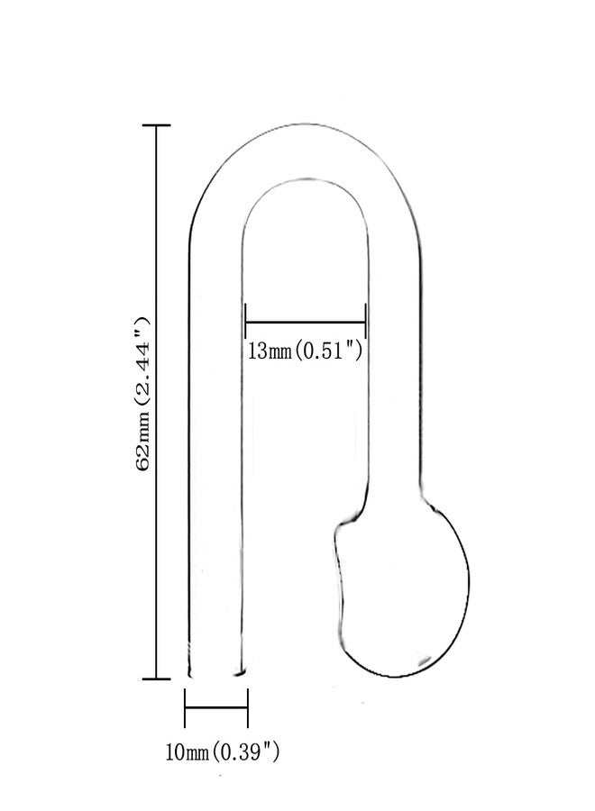 IAFVKAI Glass CO2 Drop Checker Aquarium Hang On CO2 Monitor CO2 Detector for Aquarium Planted Tank - Image 2